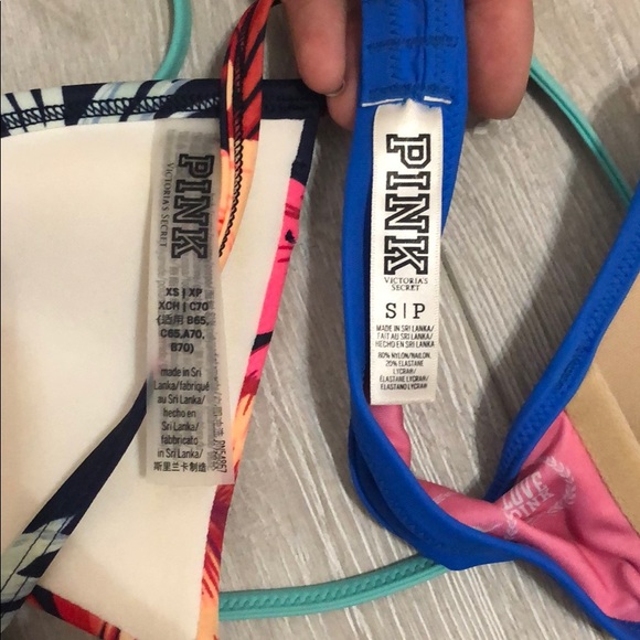 Victoria’s Secret Pink bathing suit tops - Picture 3 of 3